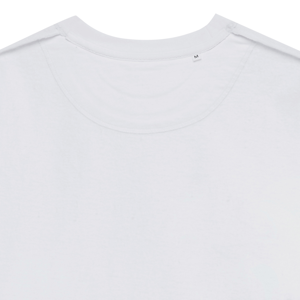 T-shirt blanc col rond simple