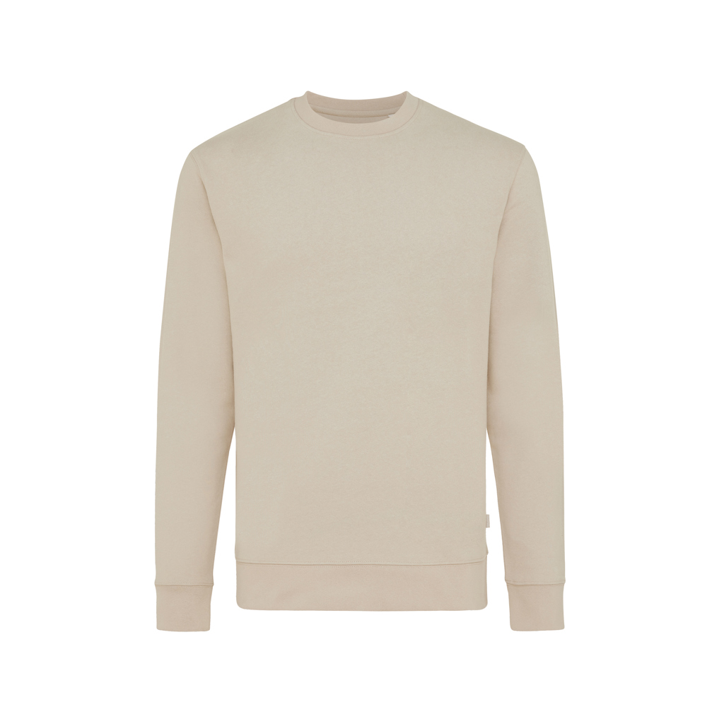 Sweat-shirt beige à manches longues unisexe