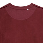 T-shirt bordeaux à col rond