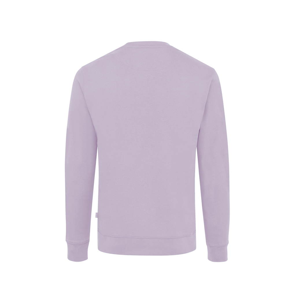 Sweatshirt violet clair vu de dos