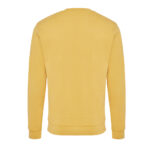 Sweat-shirt jaune uni vu de dos