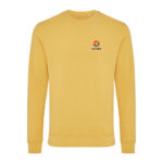 Sweat-shirt jaune à logo coloré OXYGEN