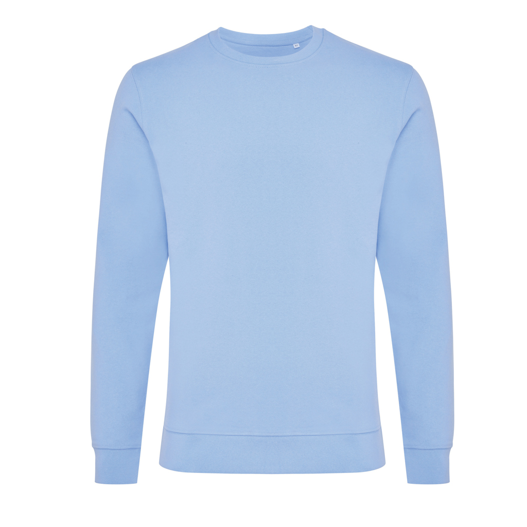 Sweat-shirt bleu clair à manches longues