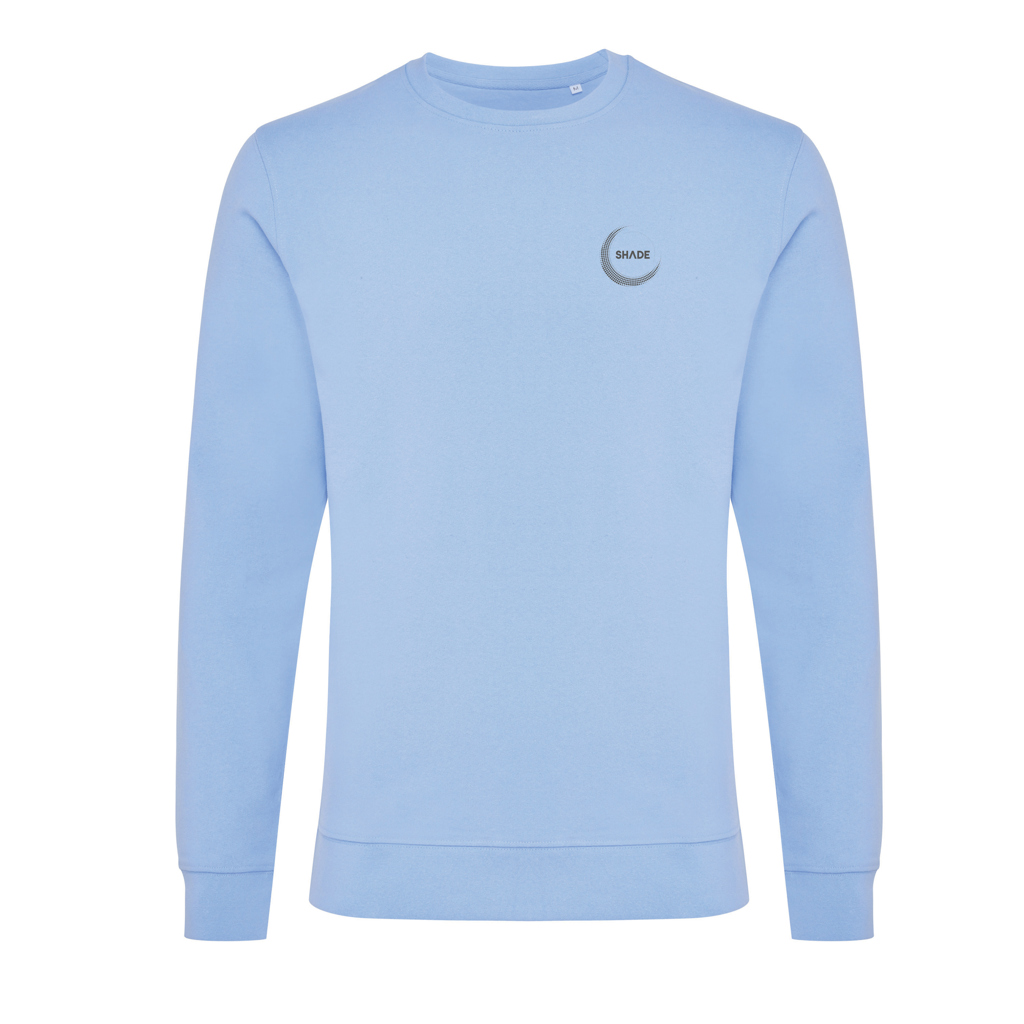 Sweat-shirt bleu clair à logo SHADE