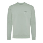 Sweat-shirt vert clair à col rond