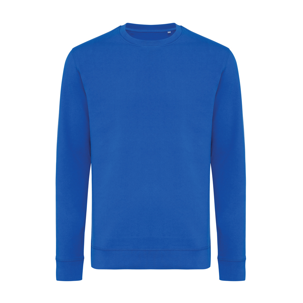 Sweat-shirt bleu à manches longues