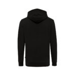Sweat à capuche noir vu de dos