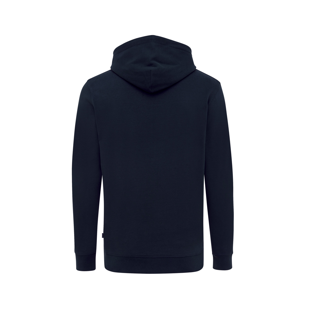 Sweat à capuche noir vu de dos