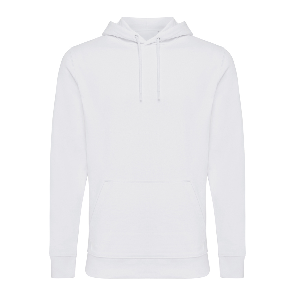 Sweat à capuche blanc unisexe simple