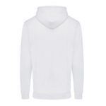 Sweat à capuche blanc vu de dos