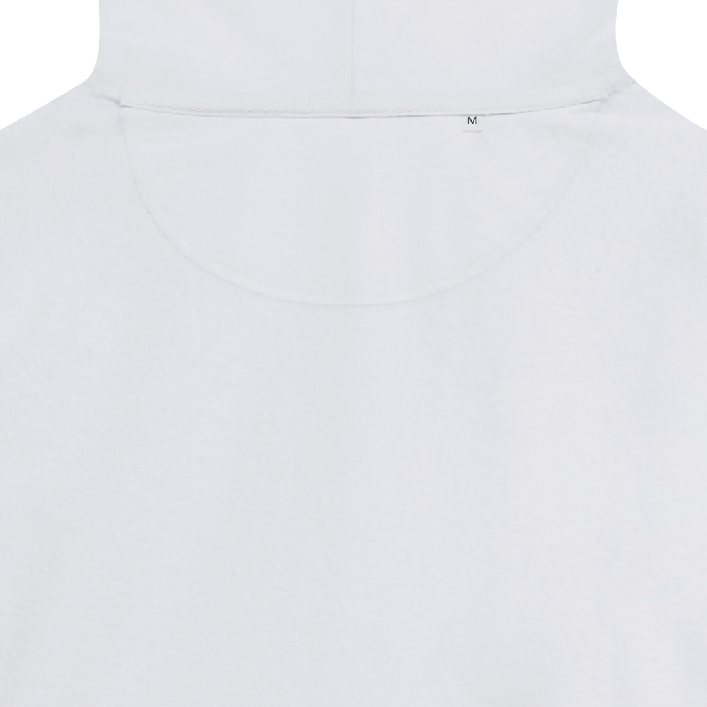 Col arrière de sweat blanc taille M