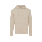 Sweat à capuche beige avec poche avant