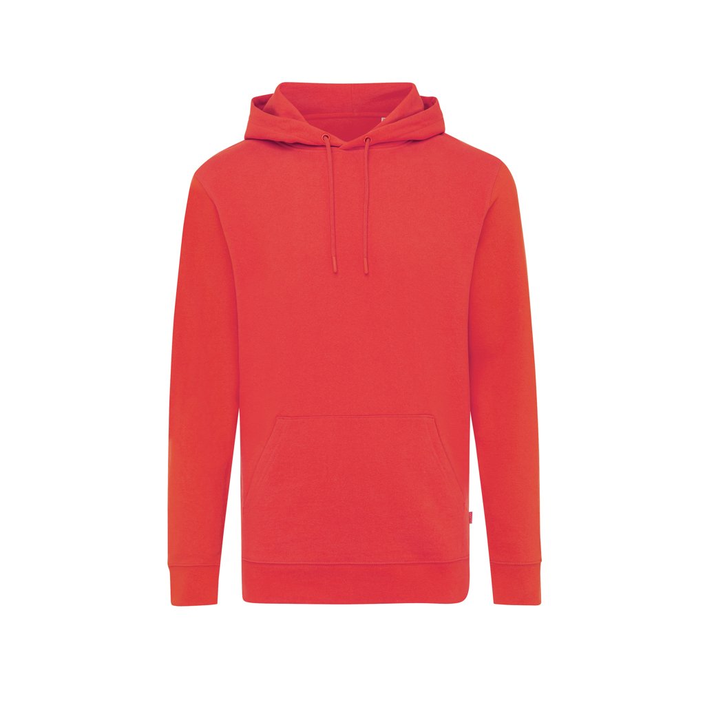Sweat à capuche rouge unisexe