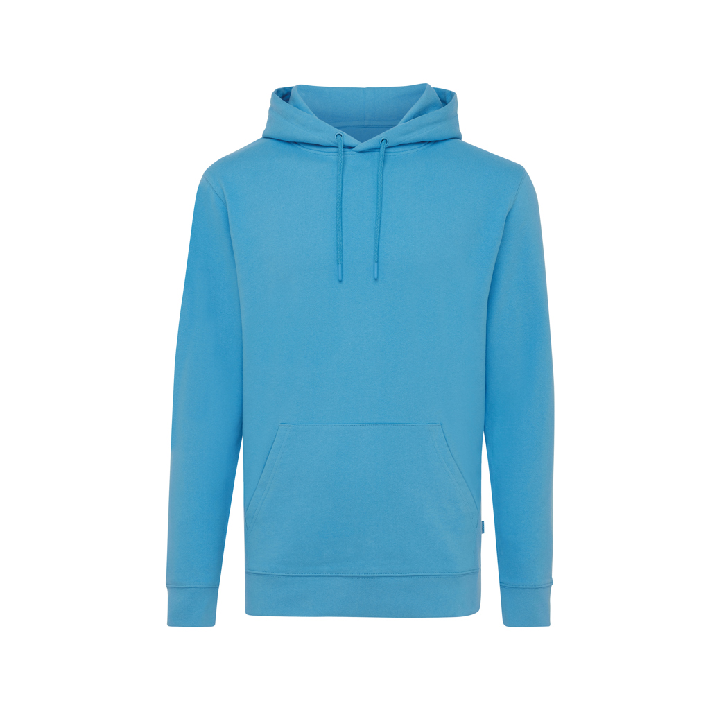 Sweat à capuche bleu clair unisexe