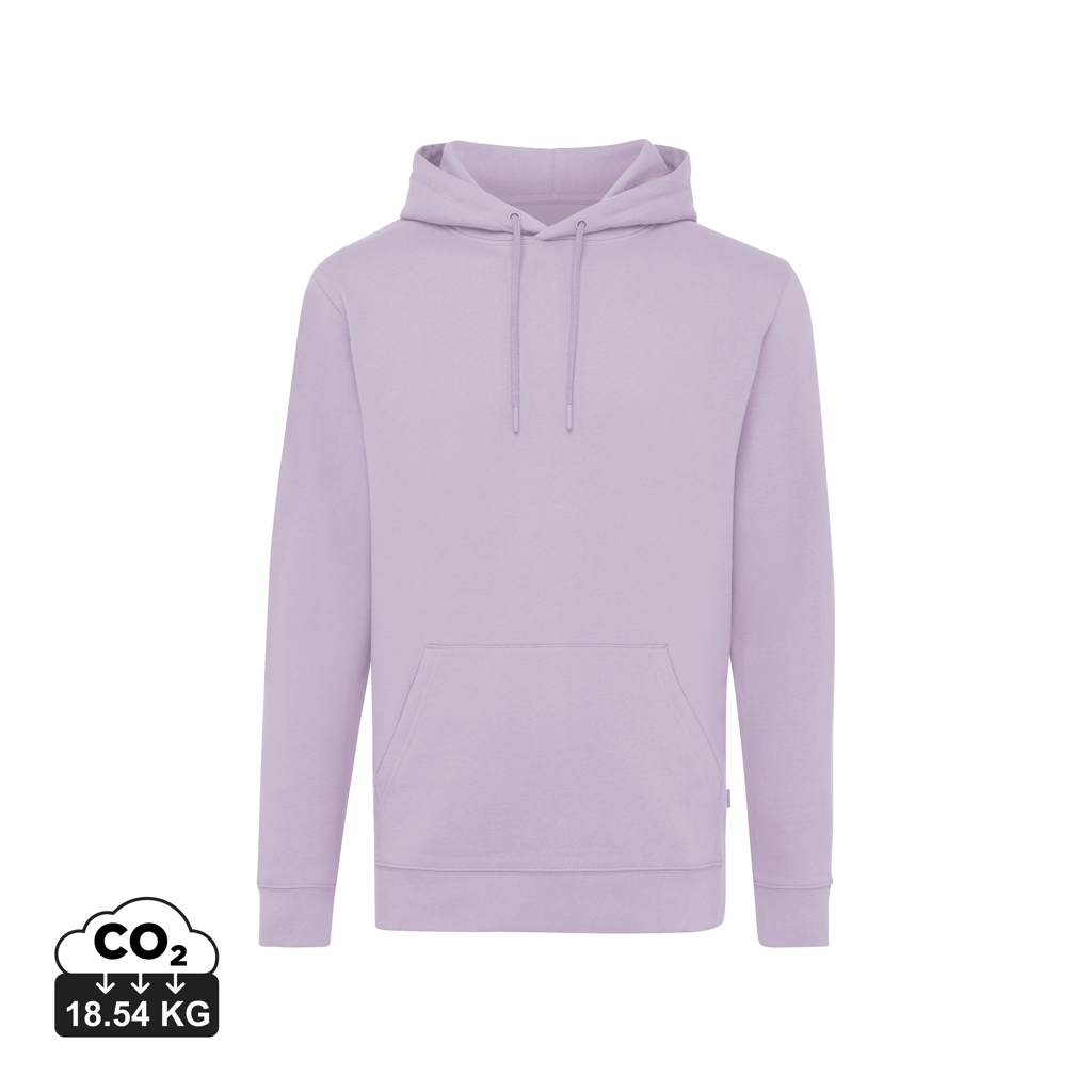 Sweat à capuche violet clair unisexe