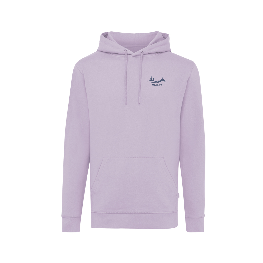 Sweat à capuche violet clair avec logo Valley