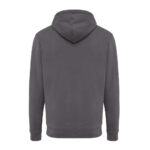 Sweat à capuche gris vu de dos