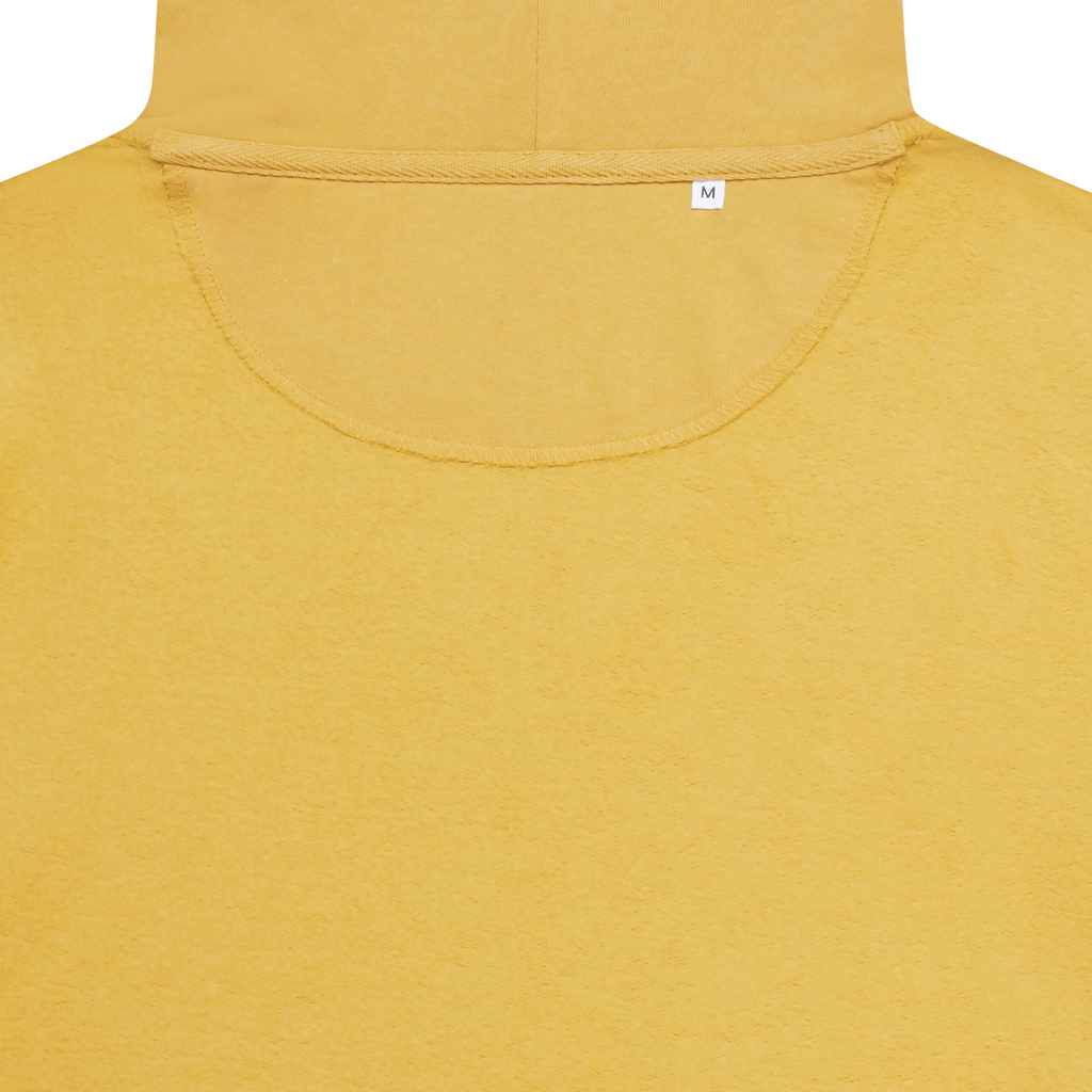 Capuche jaune avec étiquette de taille M