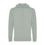 Sweat à capuche vert clair unisexe
