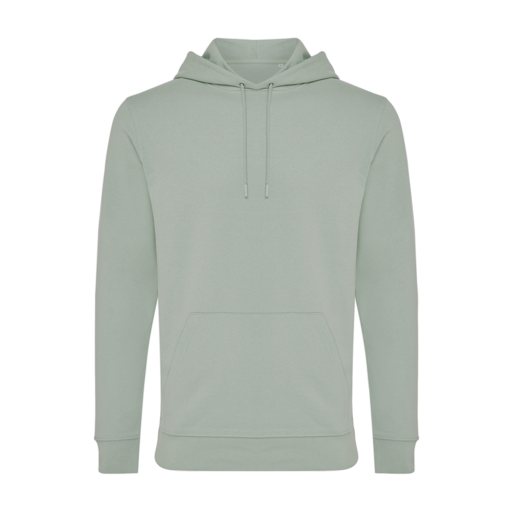 Sweat à capuche vert clair unisexe