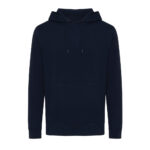 Sweat à capuche bleu marine unisexe simple