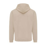Sweat à capuche beige vu de dos