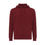 Sweat à capuche rouge bordeaux unisexe