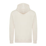 Dos de sweat à capuche beige uni