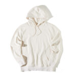 Sweat à capuche blanc unisexe basique