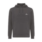 Sweat à capuche gris avec poche frontale