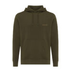 Sweat à capuche vert kaki unisexe
