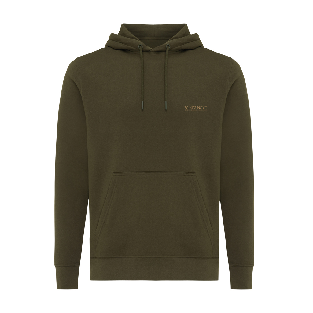 Sweat à capuche vert kaki unisexe