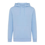 Sweat à capuche bleu clair unisexe simple