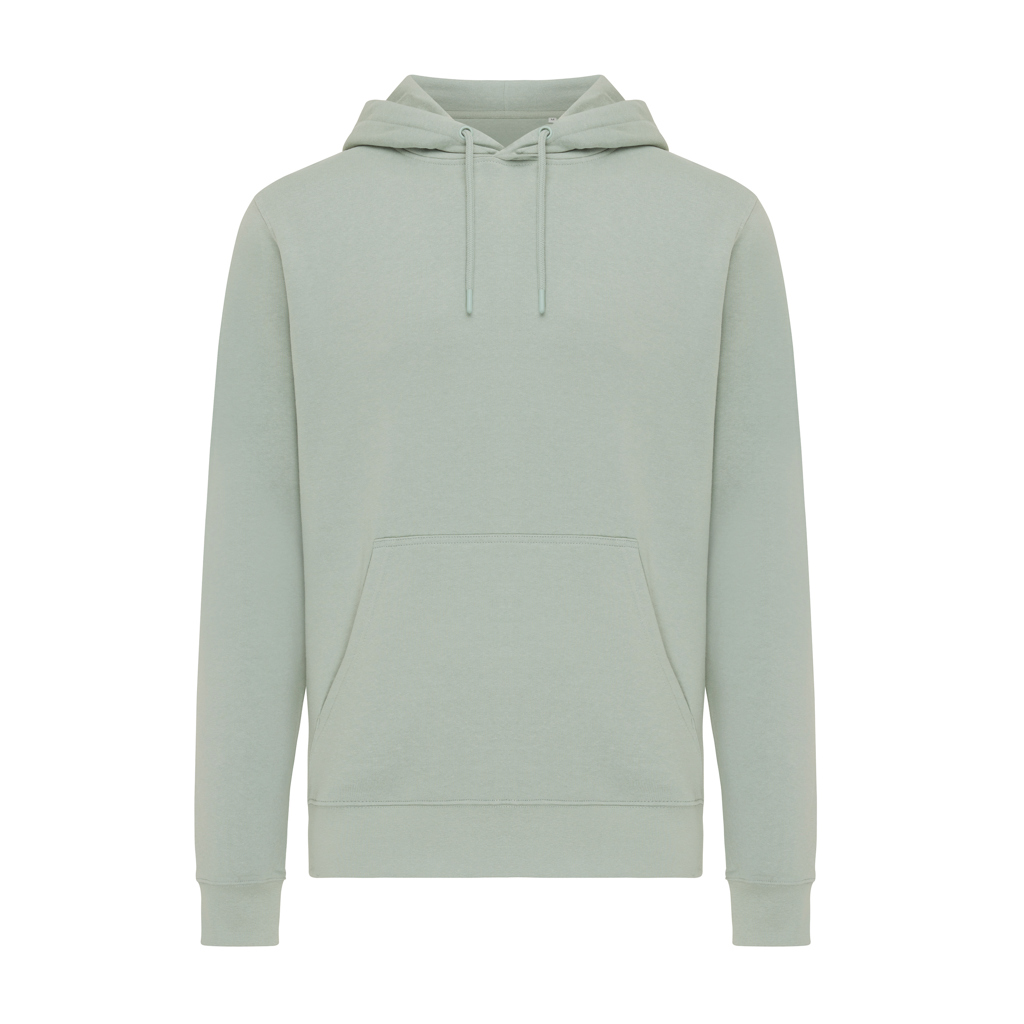 Sweat à capuche vert clair unisexe