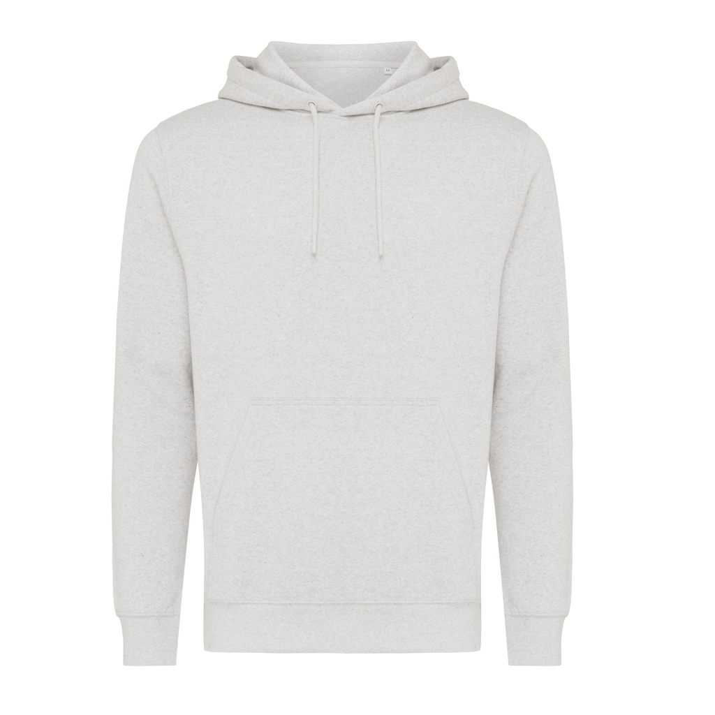 Sweat à capuche gris clair unisexe