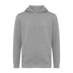 Sweat à capuche gris unisexe