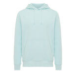 Sweat à capuche bleu clair unisexe basique