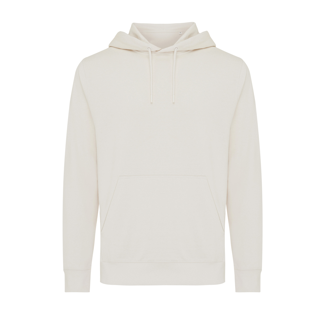 Sweat à capuche beige avec poche kangourou