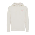 Sweat à capuche beige avec poche ventrale
