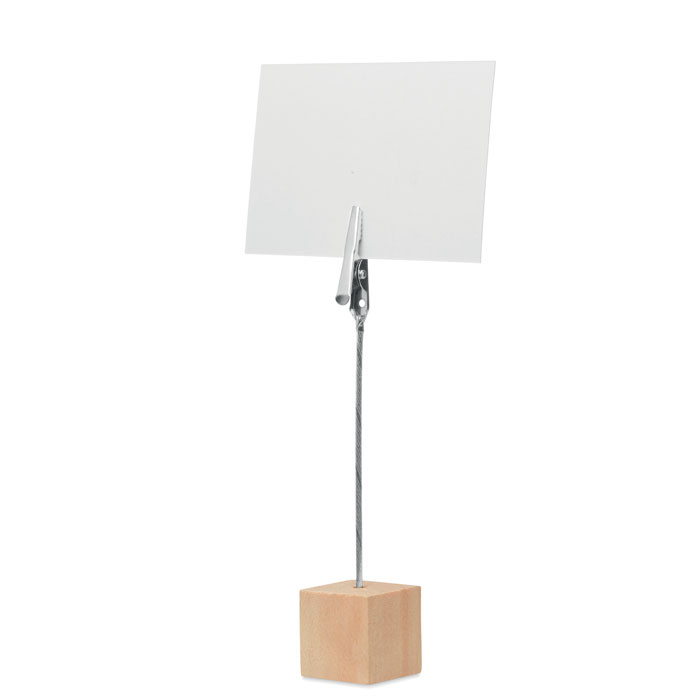 HELLO CLIP – Clip mémos en bois de pin