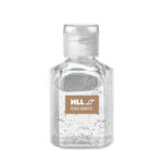 Flacon de gel hydroalcoolique transparent HLL Railways