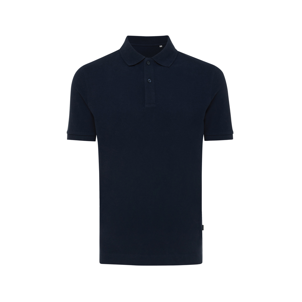 Polo bleu marine à manches courtes