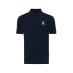 Polo bleu marine avec logo Ecohan