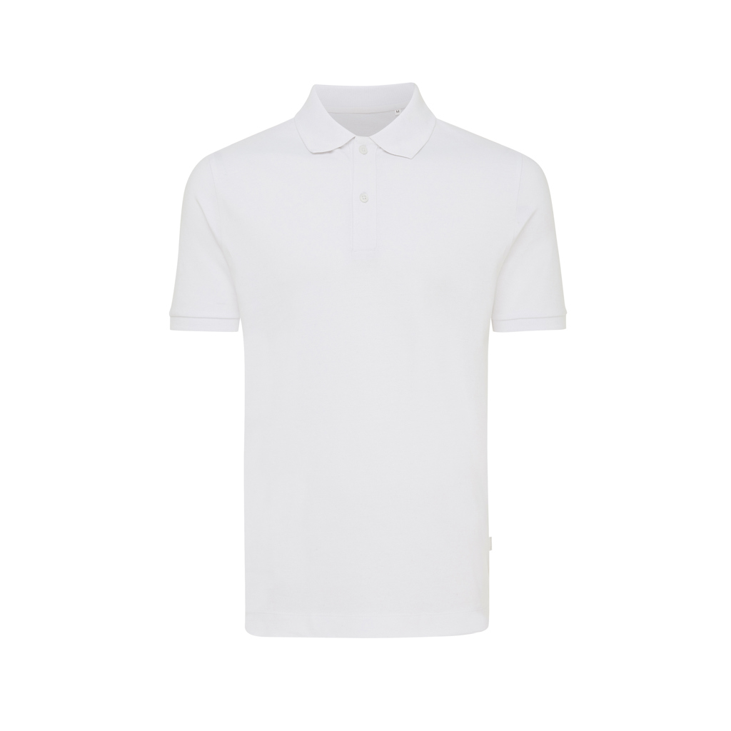 Polo blanc classique à manches courtes