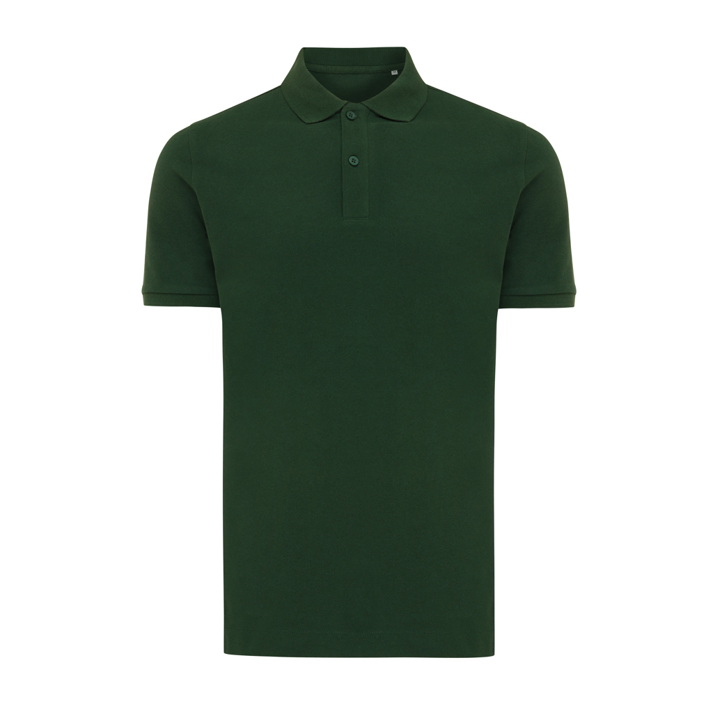 Polo vert foncé à manches courtes