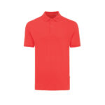 Polo rouge à manches courtes pour homme