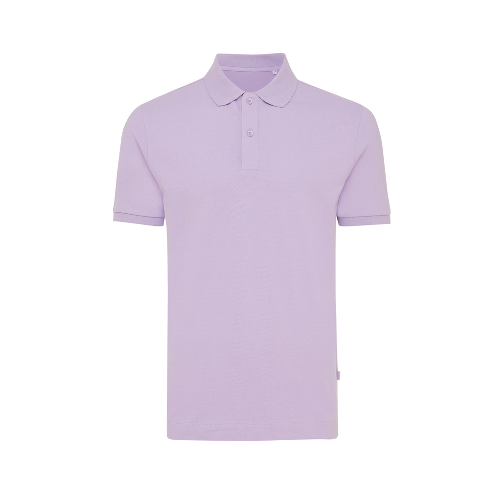 Polo lilas à manches courtes pour homme