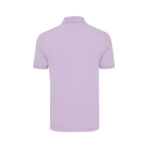 Polo violet clair vu de dos