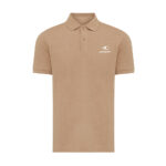 Polo beige à manches courtes gm sports