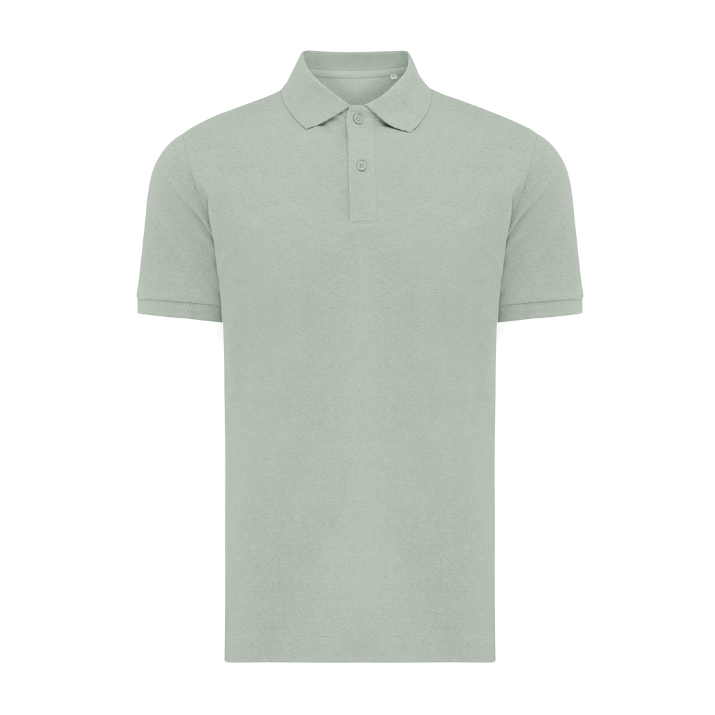 Polo vert clair à manches courtes pour homme